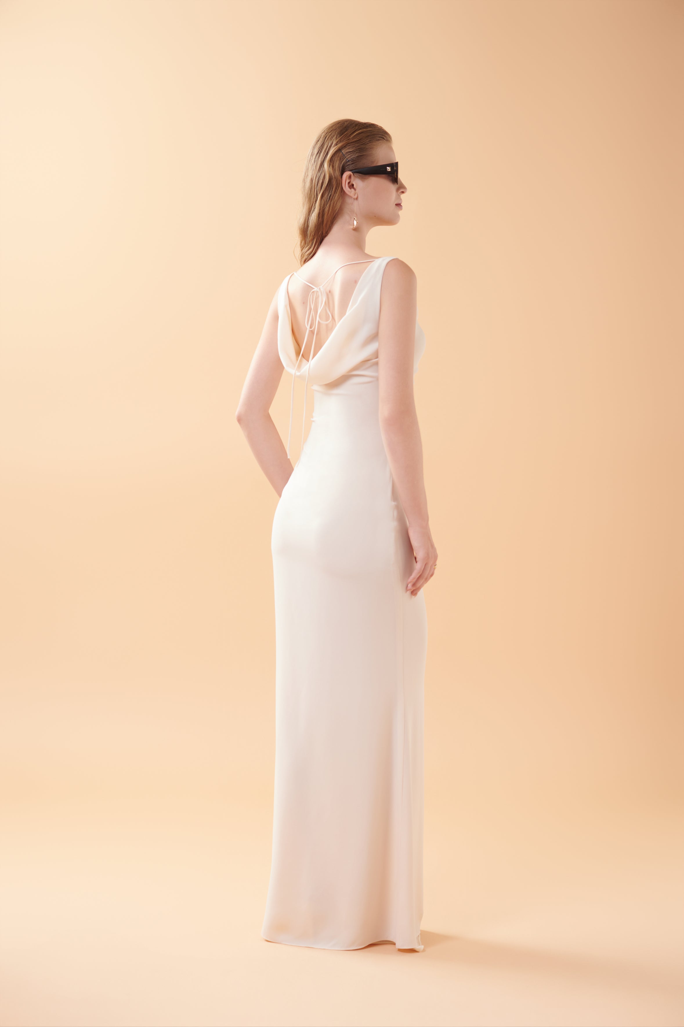 MY LADY CHIFFON GOWN - Chamomile