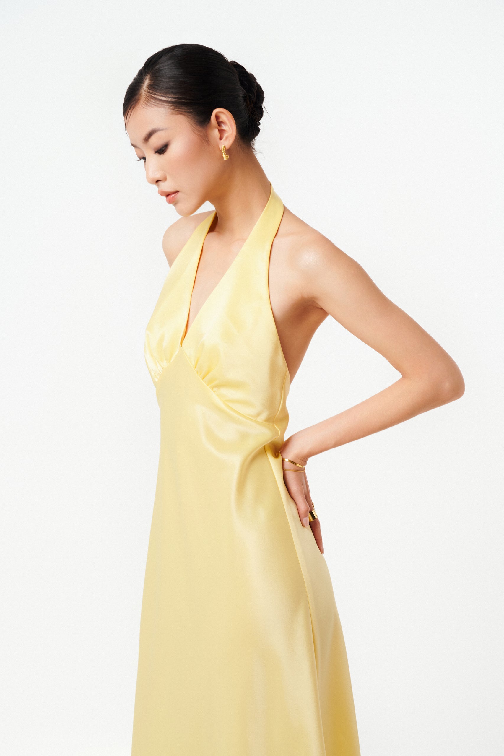 MALENA DRESS - DAFFODIL