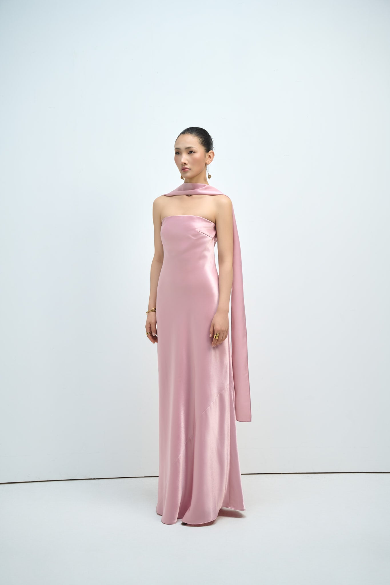 NAOMI GOWN - PINK SAPPHIRE