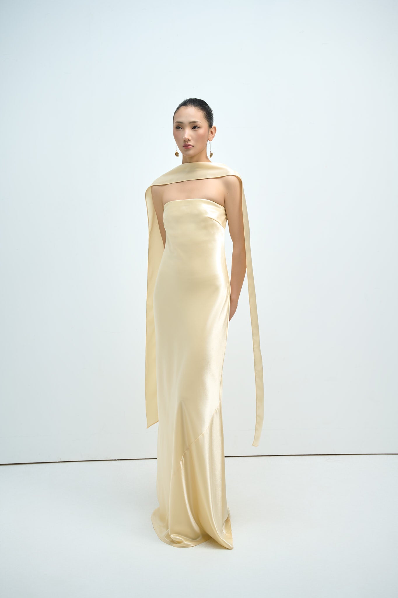 NAOMI GOWN - YELLOW SAPPHIRE