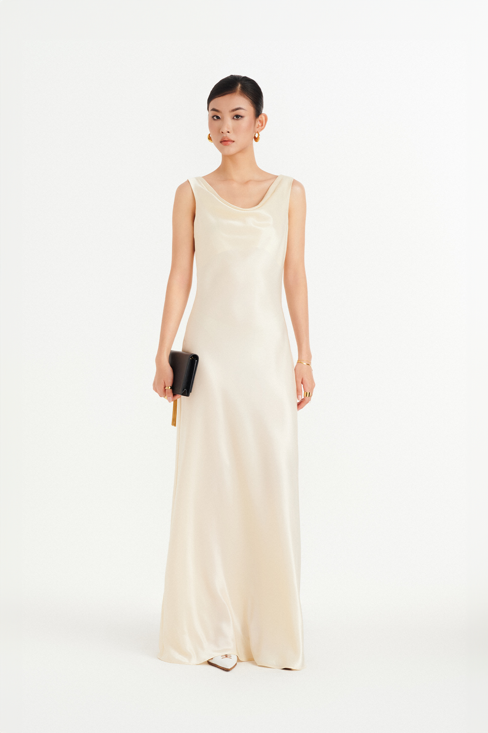 ANNE LADY GOWN - PEONY CREAM