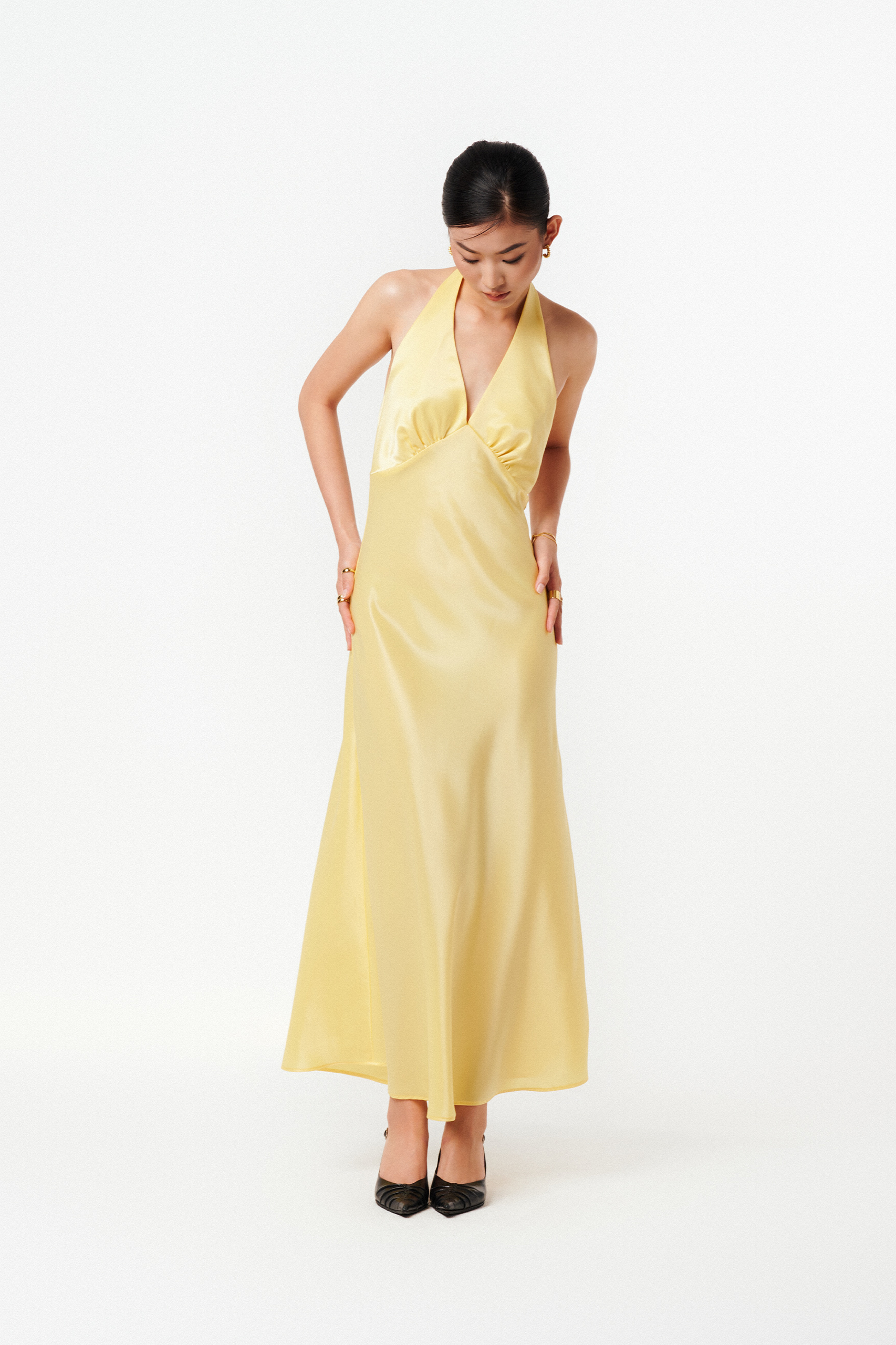 MALENA DRESS - DAFFODIL