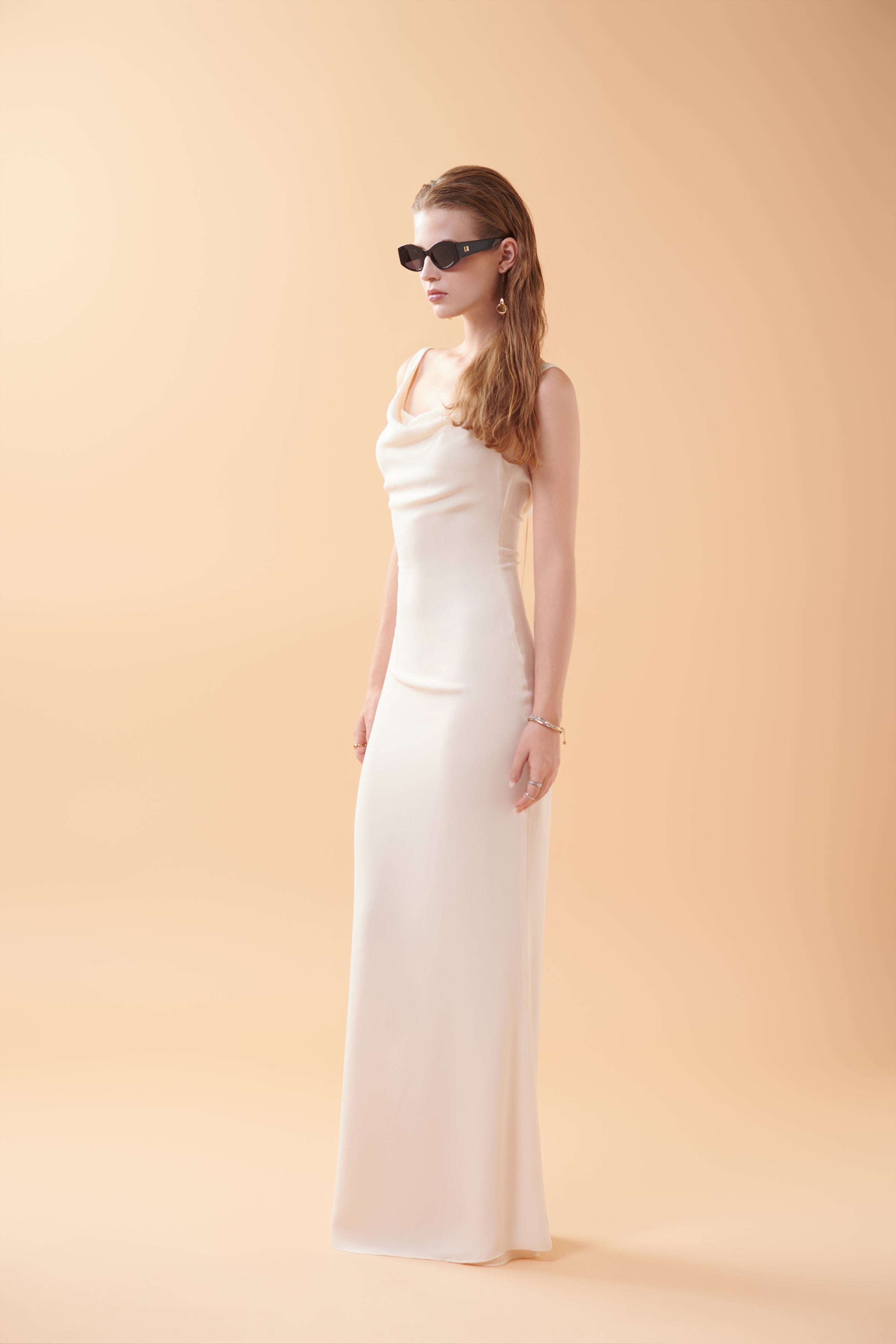 MY LADY CHIFFON GOWN - Chamomile