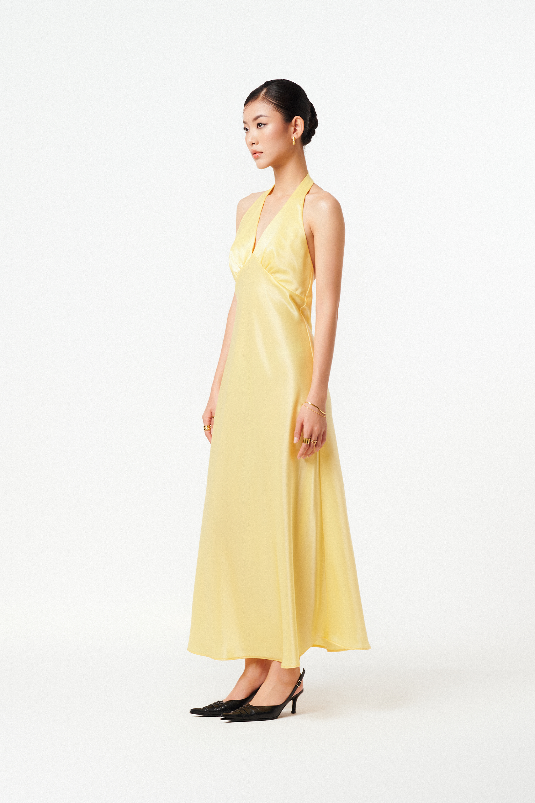 MALENA DRESS - DAFFODIL