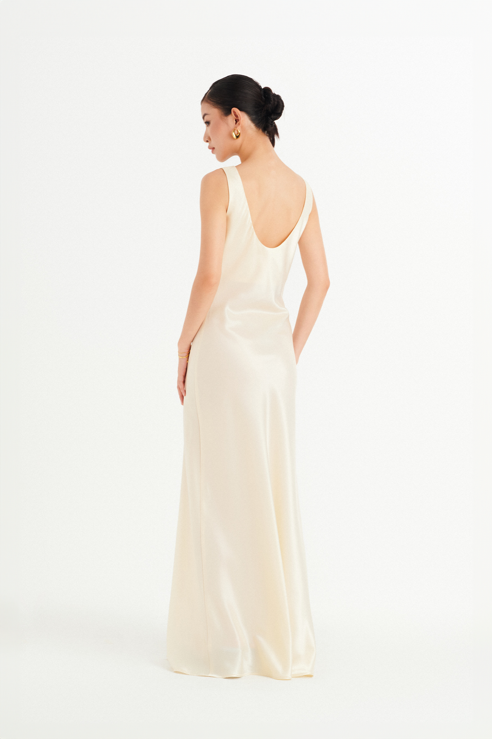 ANNE LADY GOWN - PEONY CREAM
