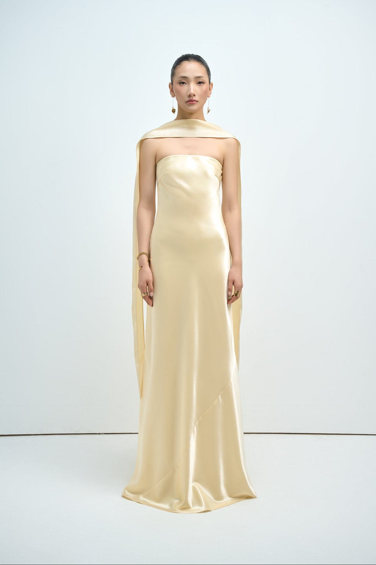 NAOMI GOWN - YELLOW SAPPHIRE